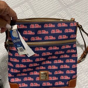 Dooney and Bourke Ole Miss Shoulder Bag